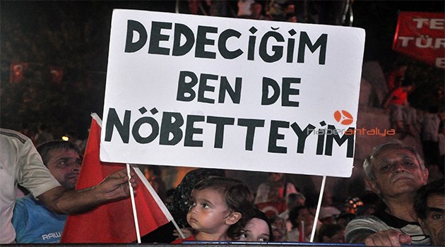 DEMOKRASİ NÖBETİ 19’UNCU GÜNÜNDE