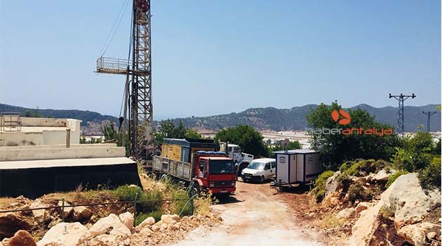 Demre’de altyapı çalışmaları
