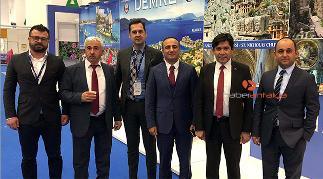 Demre, İzmir Turizm Fuarı'nda tanıtıldı