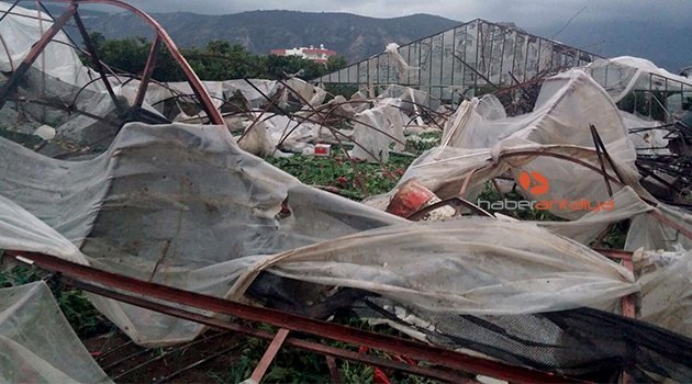 DEMRE'DE HORTUM SERALARI VURDU