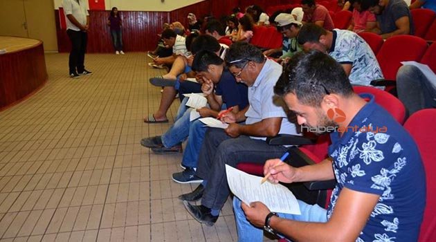 Demre'de İŞKUR personellerine iş sağlığı ve güvenliği eğitimi