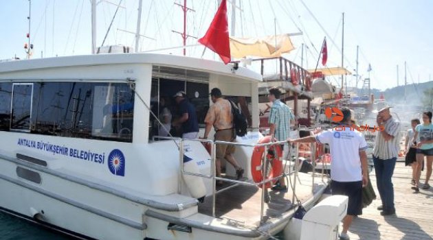 Deniz otobüsleri 120 bin yolcu taşıdı
