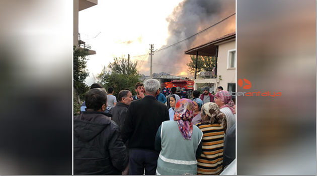 Depo yangını