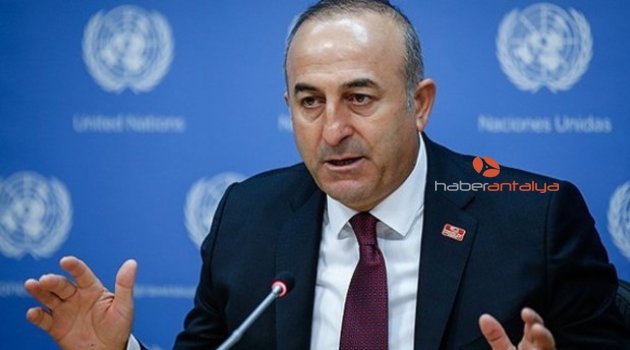  Dışişleri Bakanı Çavuşoğlu: PKK-YPG'yi korumak için buraya gelmek isteyenlere fırsat vermeyiz
