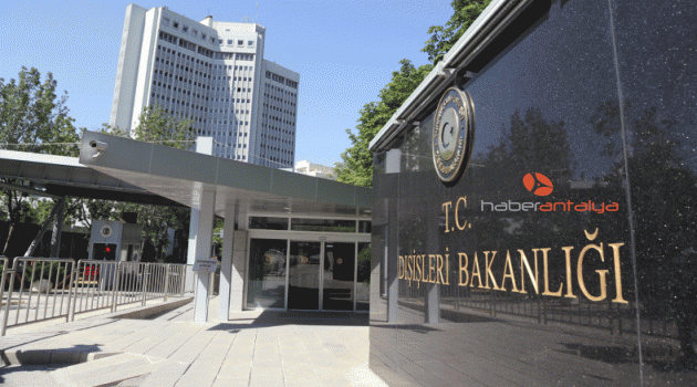 Dışişleri Bakanlığı'ndan, ABD Ulusal Güvenlik Danışmanı McMaster'ın konuşmasına tepki