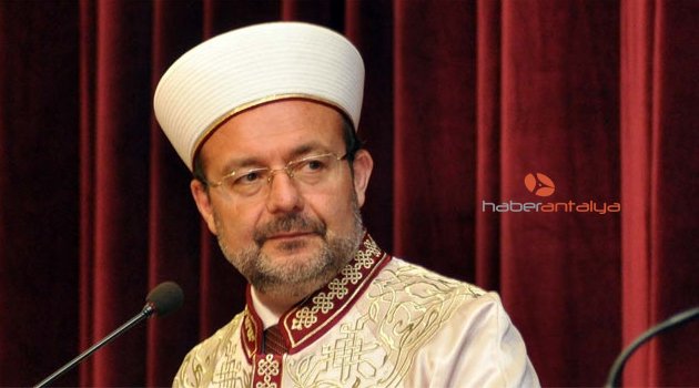 DİYANET İŞLERİ BAŞKANI GÖRMEZ'DEN BİRLİK ve KARDEŞLİK HUTBESİ