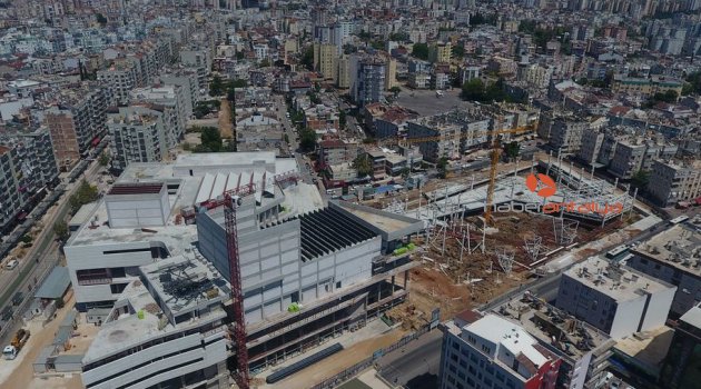 Doğu Garajı Kültür Merkezi Projesi’nde kaba inşaat bitti
