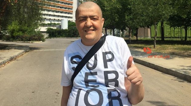 Doğum gününde hayata tutundu