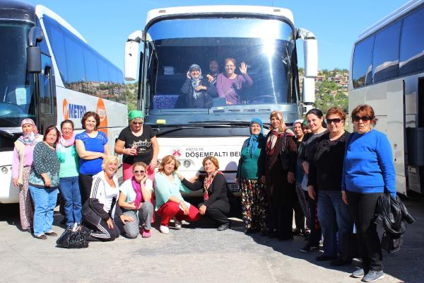 DÖŞEMEALTI BELEDİYESİ'NDEN KADINLARA 'MEVLANA' GEZİSİ