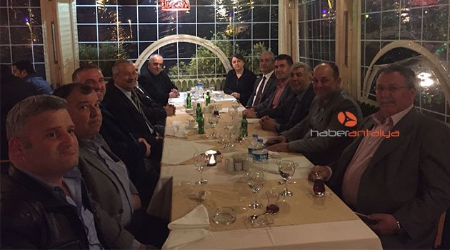 Dost sohbeti bu kez Kemer’de buluştu