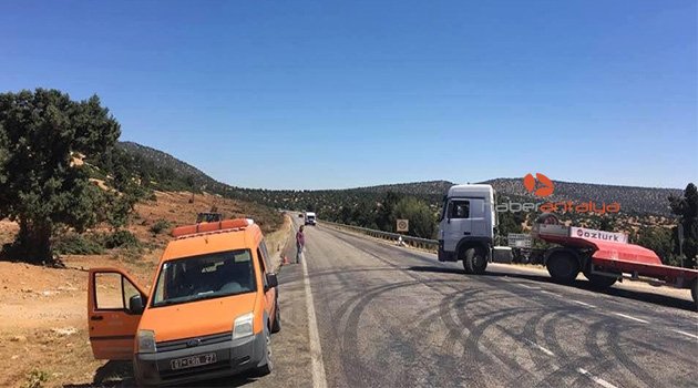Duble yol yapımı başladı