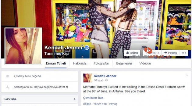 DÜNYACA ÜNLÜ MANKENDEN 'MERHABA TÜRKİYE' MESAJI