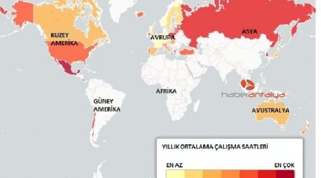 'Dünyada en çok Meksikalılar çalışıyor'