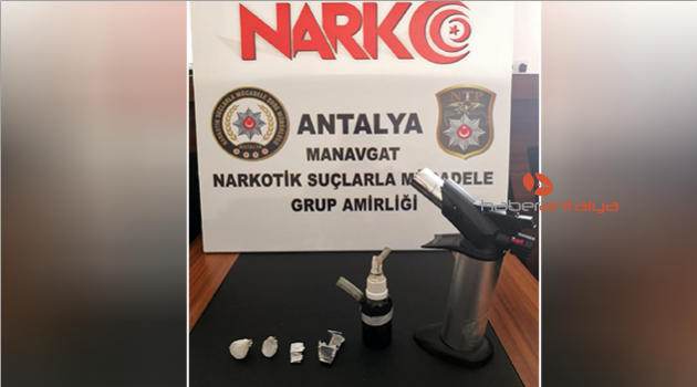Durdurulan araçta uyuşturucu bulundu