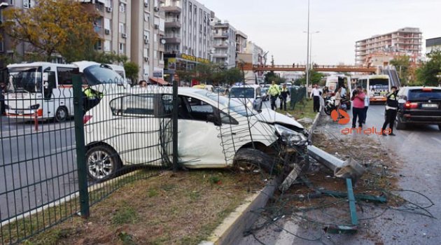 EHLİYETSİZ SÜRÜCÜ TERÖR ESTİRDİ!