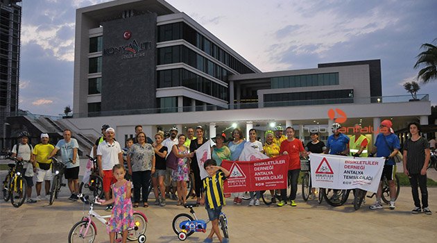 Eko turizm için pedal çevirdiler