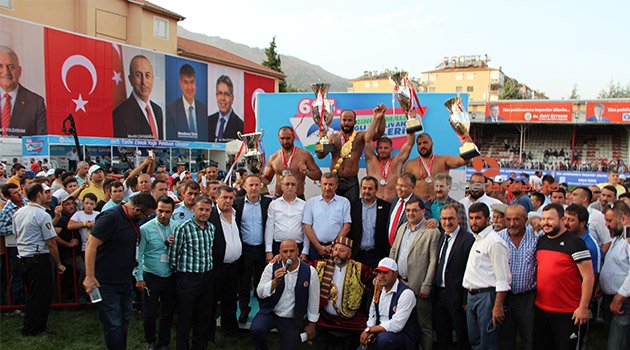 Elmalı Güreşleri'nin başpehlivanı belli oldu