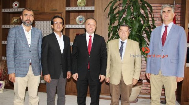 Emniyet müdürü ve rektöre YÖREX daveti
