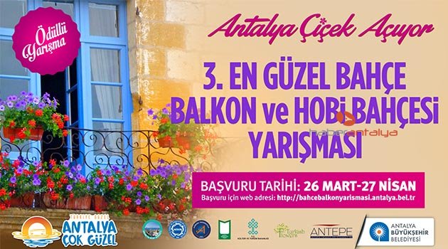En Güzel Bahçe Balkon Yarışması