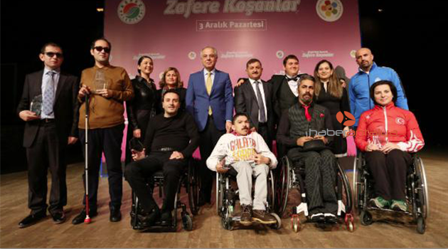 Engelleri aşıp zafere koştular
