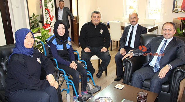 Engelli Büşra hayaline kavuştu