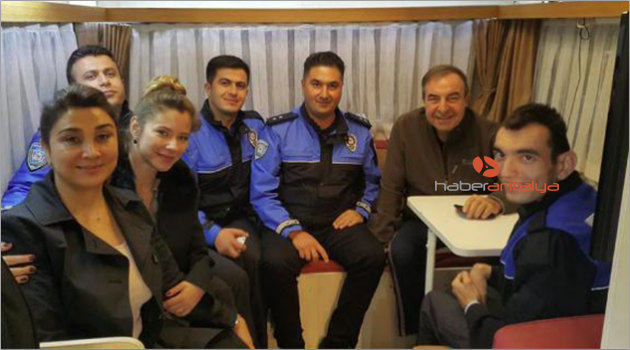 Engelli Sinan'ın hayalini polis gerçekleştirdi