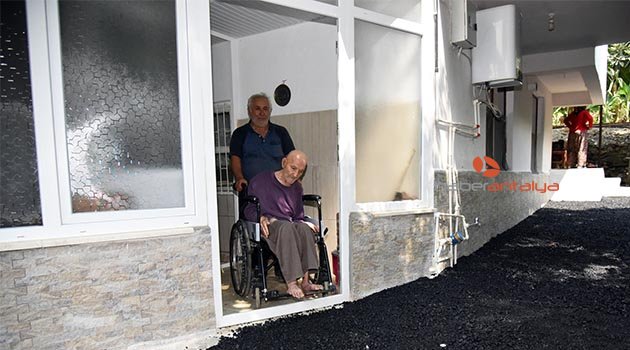 Engelli vatandaşın yol çilesine son