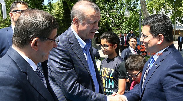 ERDOĞAN VE DAVUTOĞLU ANTALYA'DA