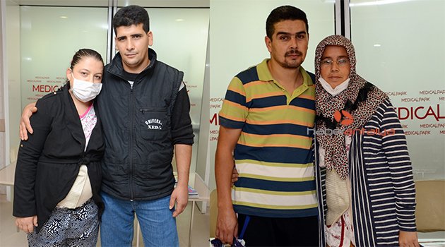 EŞLERİNİN ÇARPRAZ BÖBREK NAKLİYLE HAYATA TUTUNDULAR