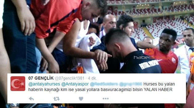 ETO’O’NUN 100 BİN EURO’LUK İDDİASINA YALANLAMA