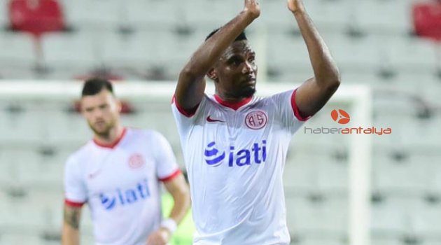 ETO'O ANTALYASPOR'DA BİR İLKİ YAŞADI