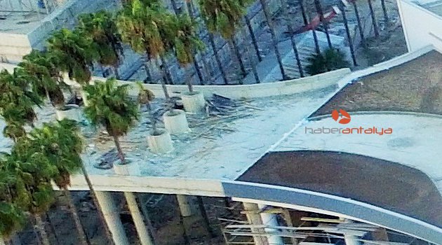 EXPO 2016 SERGİ ALANINDA İŞ KAZASI: 1 YARALI