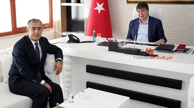 EXPO GENEL SEKRETERİ AYDIN, BAŞKAN TÜREL’İ ZİYARET ETTİ