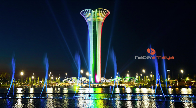 Expo Kulesi'ne tırmanma yarışı