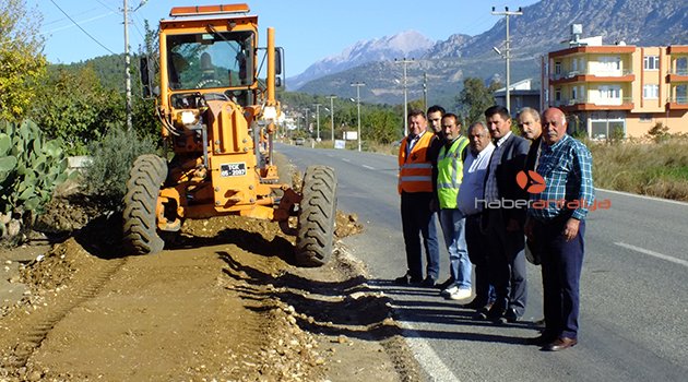 EYLEM SES GETİRDİ, YOL GENİŞLETİLDİ