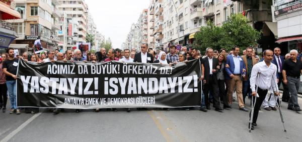 EYLEMCİLERİ POLİS DEĞİL, EYLEMCİLER ARADI