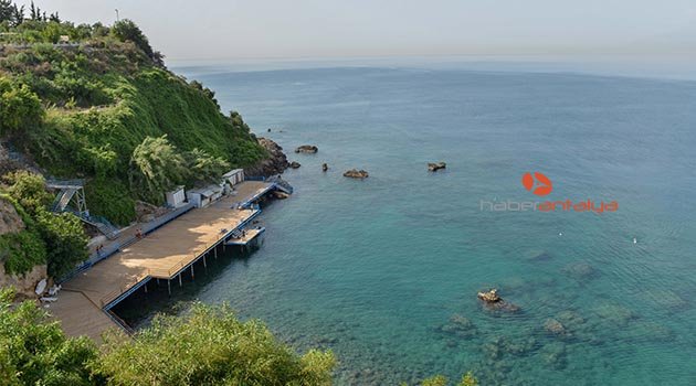 Falez plajları yeni sezona hazır