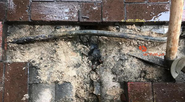 Fare kabloyu kemirdi, cadde 2 gün elektriksiz kaldı