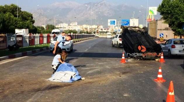 Feci kazada sürücü serbest