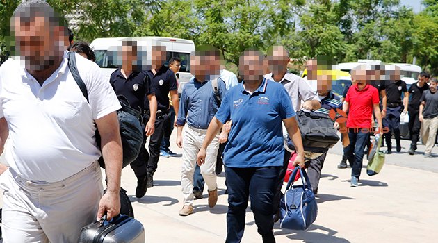 FETÖ ŞÜPHELİSİ 83 KİŞİ ADLİYEYE SEVK EDİLDİ