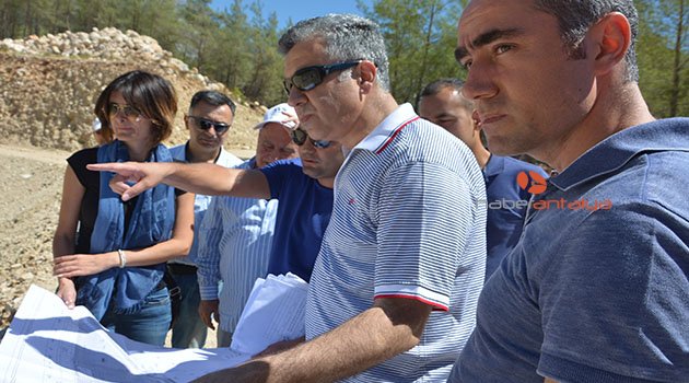 FİNİKE KAPIÇAY BARAJI'NIN YÜZDE 80’İ TAMAMLANDI