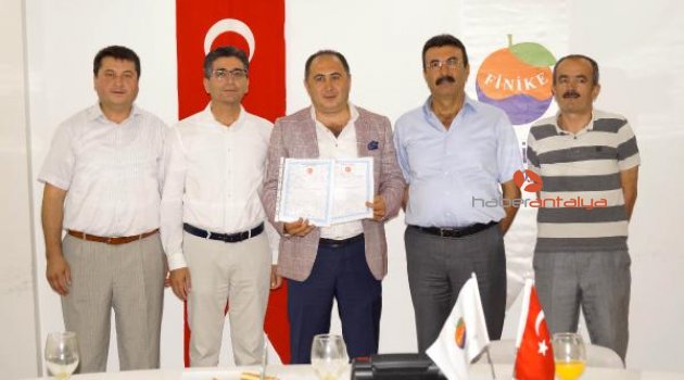 Finike'de tapu sevinci