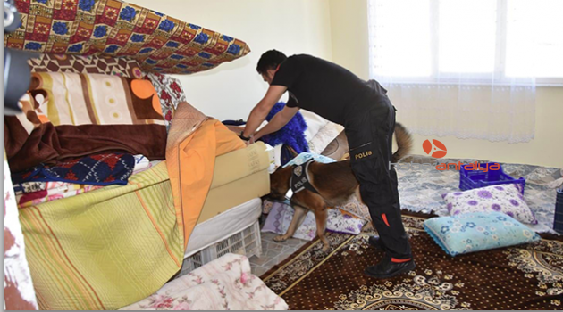 Finike'de uyuşturucu operasyonu