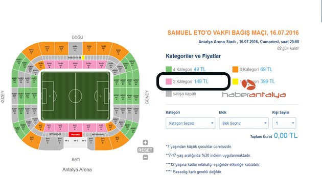 FUTBOLSEVERLER'DEN BİLET İSYANI