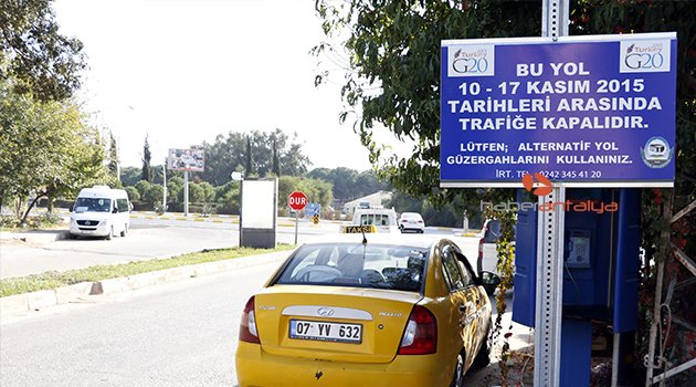 G-20’NİN “KIRMIZI ALANI” TAKSİCİLERİ VE KÜÇÜK ESNAFI VURDU