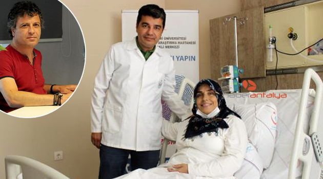 Gazetecinin böbreğiyle yaşam buldu