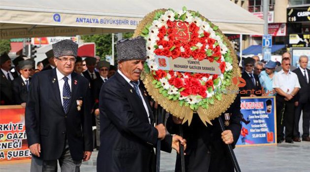 Gaziler günü törenle kutlandı