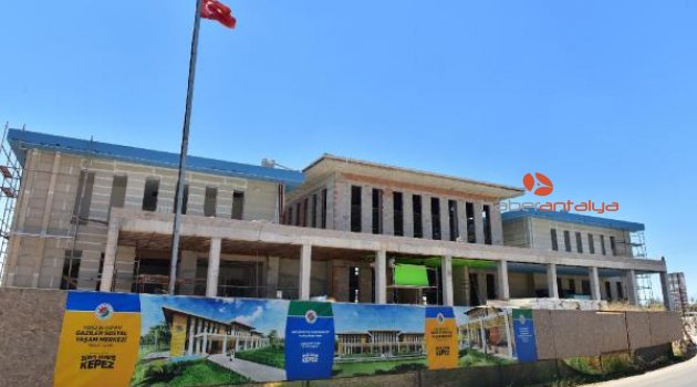 Gaziler Sosyal Yaşam Merkezi'nde sona gelindi