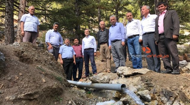 Gazipaşa’da içme ve sulama suyu sorunu tarih oluyor