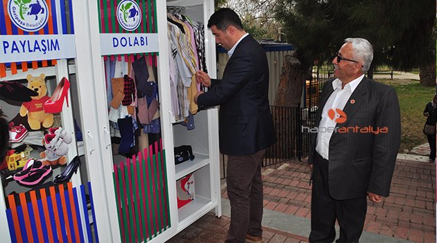 GAZİPAŞA’DAN PAYLAŞIM DOLABI
